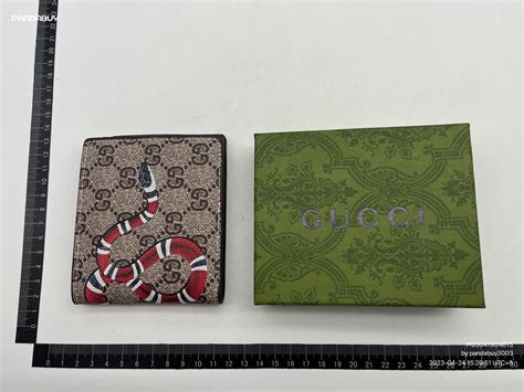 white gucci belt with snake|Gucci snake wallet inside.